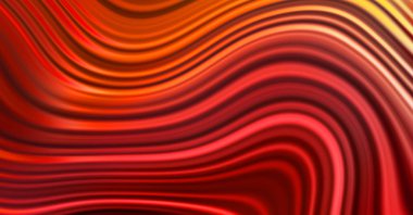 Kavisli çizgileri olan soyut bir arkaplan. Soyut ve gradyan renkte renkli çizimler. Çizgili desenli canlı dalga deseni.