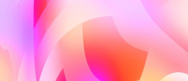 Renkli gradyan ile soyut arkaplan. Çizgili çizgili canlı duvar kâğıdı. Modern hareketin akışkan 2d çizimi.