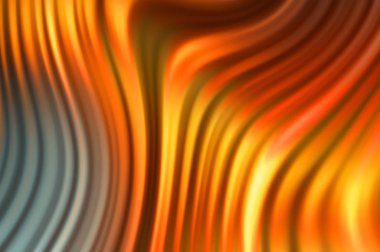 Kavisli çizgileri olan soyut bir arkaplan. Soyut ve gradyan renkte renkli çizimler. Çizgili desenli canlı dalga deseni.