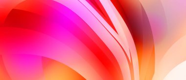 Renkli gradyan ile soyut arkaplan. Çizgili çizgili canlı duvar kâğıdı. Modern hareketin akışkan 2d çizimi.