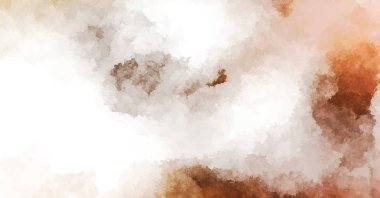 Suluboya arka planda lekeler ve lekelerle boyanmış. Fırça darbesi ile boyanmış. 2d Görüntü.