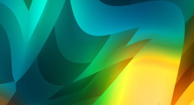 Renkli gradyan ile soyut arkaplan. Çizgili çizgili canlı duvar kâğıdı. Modern hareketin akışkan 2d çizimi.