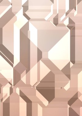 Çokgen arka plan. Geometrik tasarımlı renkli duvar kağıtları. Dijital 3d illüstrasyon.