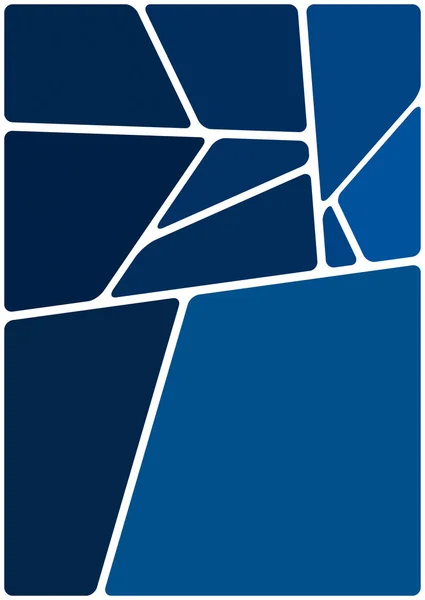 Πολύχρωμη Απεικόνιση Κενό Λευκό Χώρο Αφηρημένο Γεωμετρικό Μοτίβο Ψηφιδωτό Φόντο — Φωτογραφία Αρχείου