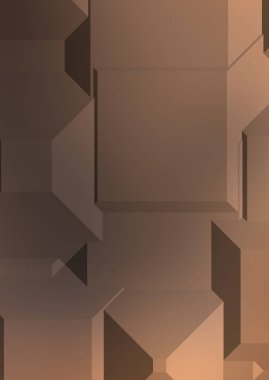 Çokgen arka plan. Geometrik tasarımlı renkli duvar kağıtları. Dijital 3d illüstrasyon.