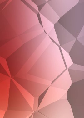 Çokgen arka plan. Geometrik tasarımlı renkli duvar kağıtları. Dijital 3d illüstrasyon.