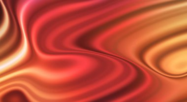 Kavisli çizgileri olan soyut bir arkaplan. Soyut ve gradyan renkte renkli çizimler. Çizgili desenli canlı dalga deseni.