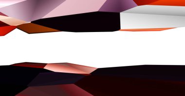 Soyut arkaplan. Üçgen 3d illüstrasyon çokgen sanat modeli tarzı. Geleceğin grafik geometrik tasarımı. Geometri dokusu fütürist dekorasyon. Moda ve canlı modern şablon