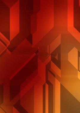 Çokgen arka plan. Geometrik tasarımlı renkli duvar kağıtları. Dijital 3d illüstrasyon.