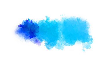 Suluboya arka planda lekeler ve lekelerle boyanmış. Fırça darbesi ile boyanmış. 2d Görüntü.