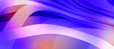 Renkli gradyan ile soyut arkaplan. Çizgili çizgili canlı duvar kâğıdı. Modern hareketin akışkan 2d çizimi.