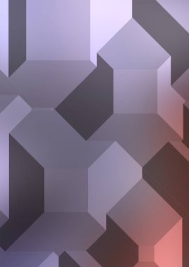 Çokgen arka plan. Geometrik tasarımlı renkli duvar kağıtları. Dijital 3d illüstrasyon.