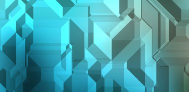 Çokgen arka plan. Geometrik tasarımlı renkli duvar kağıtları. Dijital 3d illüstrasyon.