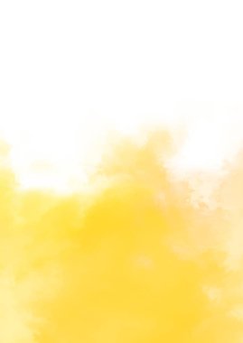 Beyaz arkaplanda soyut renkli suluboya. Dijital resim.