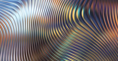 Soyut arkaplan. Renkli dalgalı tasarım duvar kâğıdı. Grafik illüstrasyon.