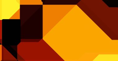 Renkli ve canlı geometrik şekiller katmanları var. Bir teknoloji planının dijital illüstrasyonu. Gelecekçi tasarım şablonu.