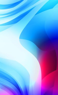 Renkli gradyan ile soyut arkaplan. Çizgili çizgili canlı duvar kâğıdı. Modern hareketin akışkan 2d çizimi.