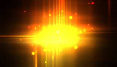 Canlı ve canlı ışık parlamalarının serin arkaplanı. Renkli parlak ışıklar patlama efektiyle görüntülenir. Parlak renkli arkaplan.