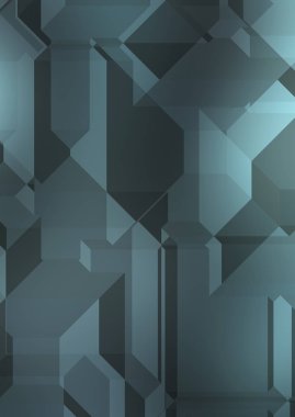 Çokgen arka plan. Geometrik tasarımlı renkli duvar kağıtları. Dijital 3d illüstrasyon.