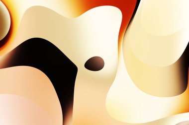 sıvı soyut arkaplan ve renkli gradyan. Modern hareketin 2d illüstrasyonu.