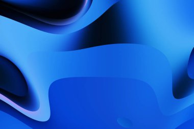 sıvı soyut arkaplan ve renkli gradyan. Modern hareketin 2d illüstrasyonu.