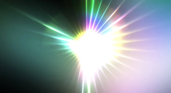 Uma Explosão Dinâmica Luz Fundo Brilhante Bonito Luzes Coloridas Exibição — Fotografia de Stock