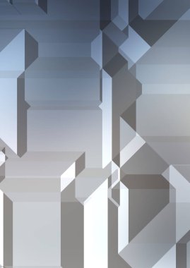 Çokgen arka plan. Geometrik tasarımlı renkli duvar kağıtları. Dijital 3d illüstrasyon.