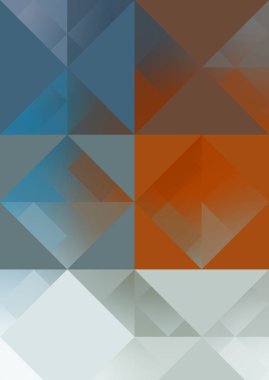 Minimalist tasarımın geometrik arka planı. Soyut yaratıcı konsept çizimi.