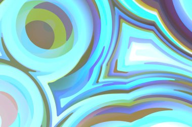 Sıvı renkli gradyanı olan soyut bir arkaplan. Modern kentsel grafiğin 2D çizimi. Graffiti tasarımı duvar kağıdına ilham verdi.