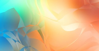 Soyut arkaplan. Çizgili renkli geometrik duvar kâğıdı. Kesişen şekiller desen grafiği. Canlı tasarım.