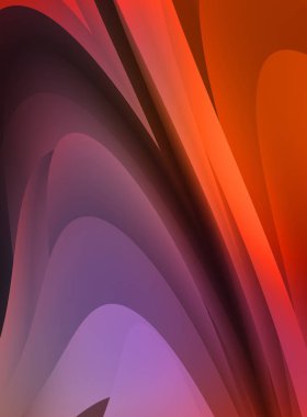 Renkli gradyan ile soyut arkaplan. Çizgili çizgili canlı duvar kâğıdı. Modern hareketin akışkan 2d çizimi.