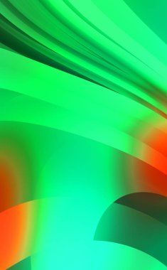 Renkli gradyan ile soyut arkaplan. Çizgili çizgili canlı duvar kâğıdı. Modern hareketin akışkan 2d çizimi.