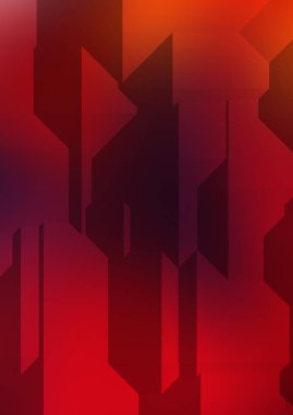 Çokgen arka plan. Geometrik tasarımlı renkli duvar kağıtları. Dijital 3d illüstrasyon.