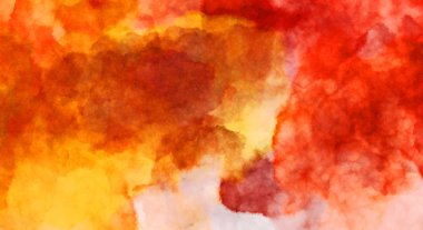 Suluboya arka planda lekeler ve lekelerle boyanmış. Fırça darbesi ile boyanmış. 2d Görüntü.