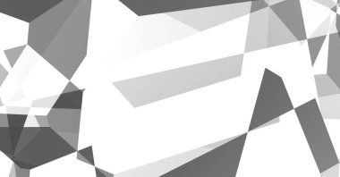 Çokgen arka plan. Soyut geometrik duvar kağıdı. Geometrik renkli şekiller.