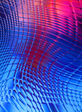 Soyut arkaplan. Renkli dalgalı tasarım duvar kağıdı. yaratıcı grafik 2D çizim. Dinamik şekilli modaya uygun sıvı örtüsü.