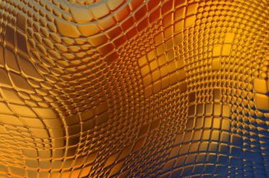 Soyut arkaplan. Renkli dalgalı tasarım duvar kağıdı. yaratıcı grafik 2D çizim. Dinamik şekilli modaya uygun sıvı örtüsü.