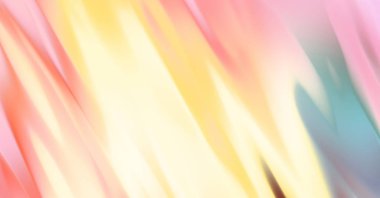 Parlak renk dalgalarıyla serin bir arka plan. Dalgalı hareketin 2D çizimi. Girdap gibi renkli canlı şekiller. Soyut kavramsal duvar kağıdı.