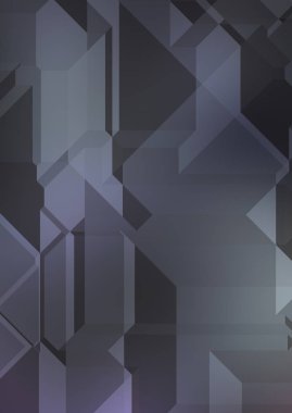 Çokgen arka plan. Geometrik tasarımlı renkli duvar kağıtları. Dijital 3d illüstrasyon.