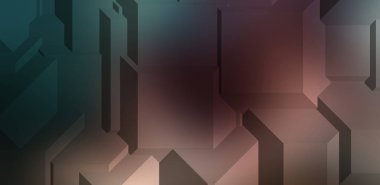 Çokgen arka plan. Geometrik tasarımlı renkli duvar kağıtları. Dijital 3d illüstrasyon.