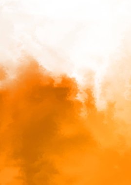 Beyaz arkaplanda soyut renkli suluboya. Dijital resim.