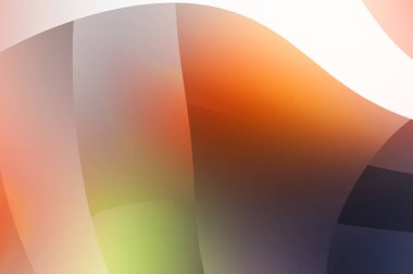 Renkli gradyan ile soyut arkaplan. Çizgili çizgili canlı duvar kâğıdı. Modern hareketin akışkan 2d çizimi.