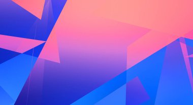 Geometrik şekilli tasarım çizimi. Üçgen şekilli soyut bir arkaplan. Renkli grafik duvar kağıdı.