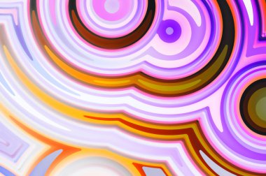 Sıvı renkli gradyanı olan soyut bir arkaplan. Modern kentsel grafiğin 2D çizimi. Graffiti tasarımı duvar kağıdına ilham verdi.