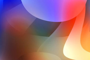 Renkli gradyan ile soyut arkaplan. Çizgili çizgili canlı duvar kâğıdı. Modern hareketin akışkan 2d çizimi.