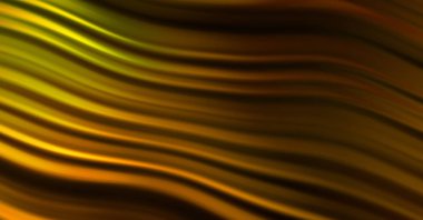 Kavisli çizgileri olan soyut bir arkaplan. Soyut ve gradyan renkte renkli çizimler. Çizgili desenli canlı dalga deseni.