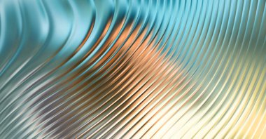 Soyut arkaplan. Renkli dalgalı tasarım duvar kâğıdı. Grafik illüstrasyon.