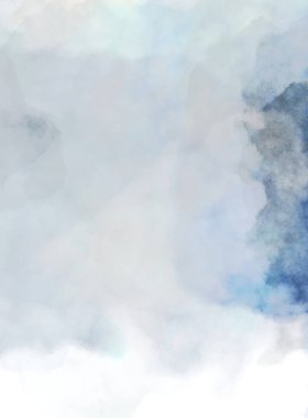 Suluboya arka planda lekeler ve lekelerle boyanmış. Fırça darbesi ile boyanmış. 2d Görüntü.