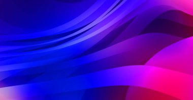 Renkli gradyan ile soyut arkaplan. Çizgili çizgili canlı duvar kâğıdı. Modern hareketin akışkan 2d çizimi.