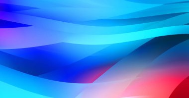 Renkli gradyan ile soyut arkaplan. Çizgili çizgili canlı duvar kâğıdı. Modern hareketin akışkan 2d çizimi.